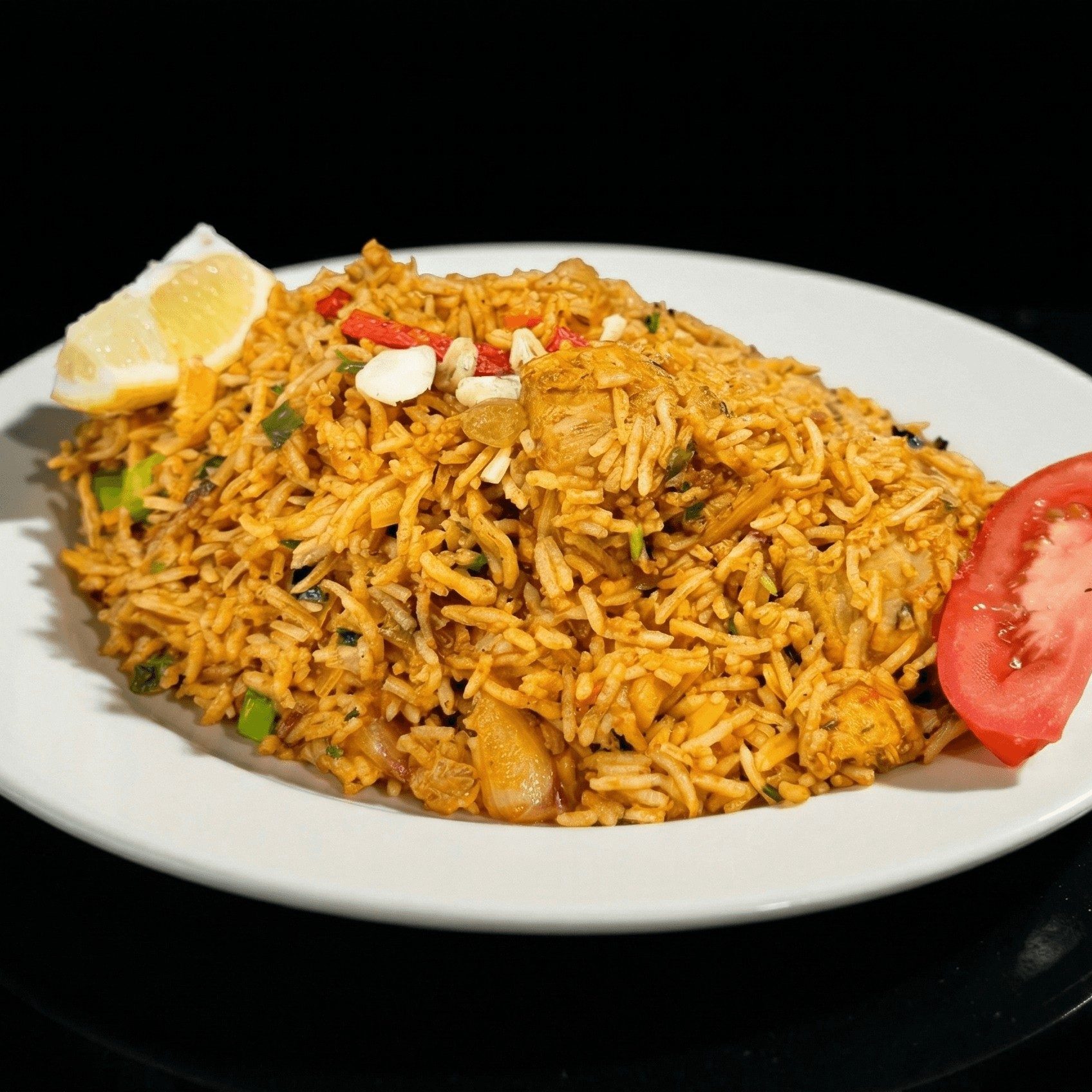 Vegetable Biryani.