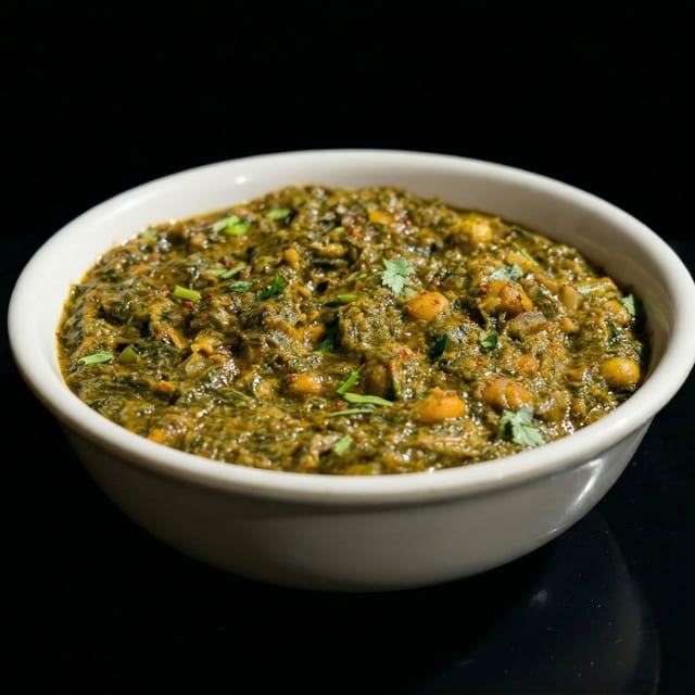 Saag Chole.