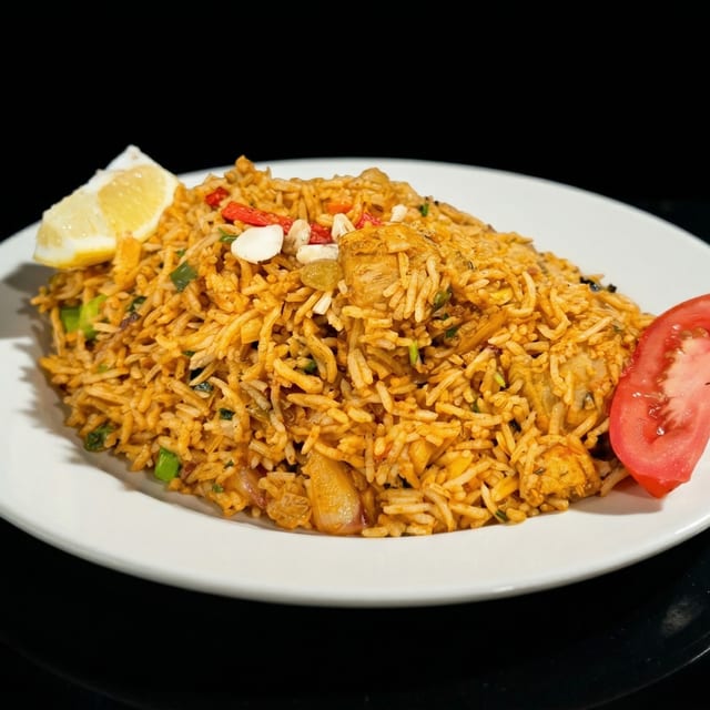 Vegetable Biryani.