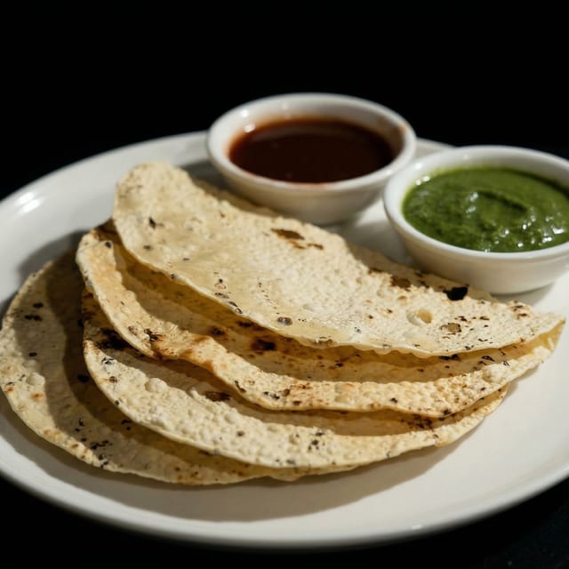 Papadam.