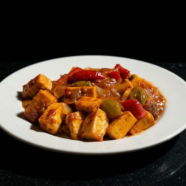 Chili Paneer.