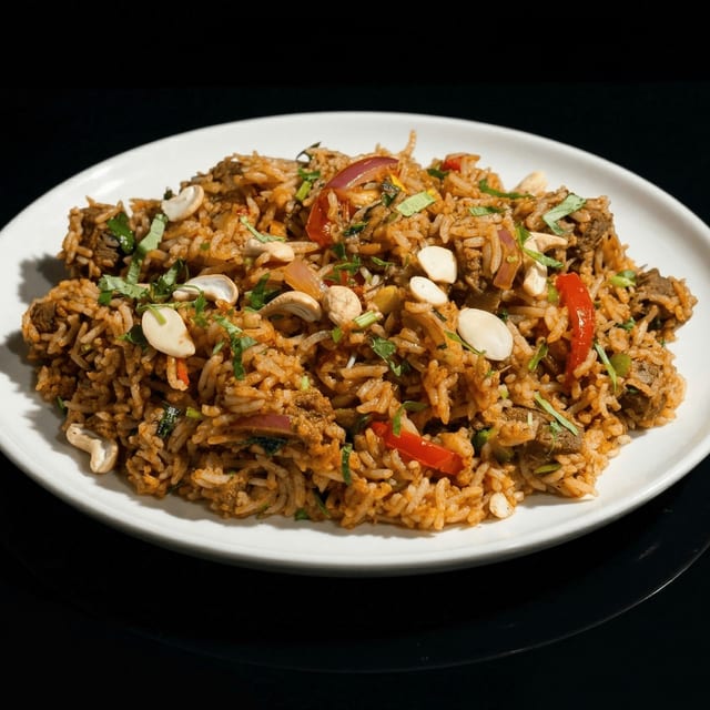 Lamb Biryani.