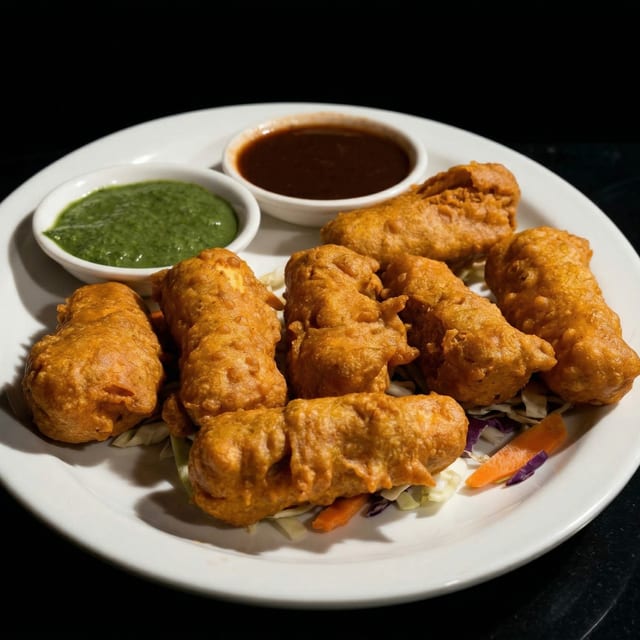 Clay Pit Pakora (Paneer).