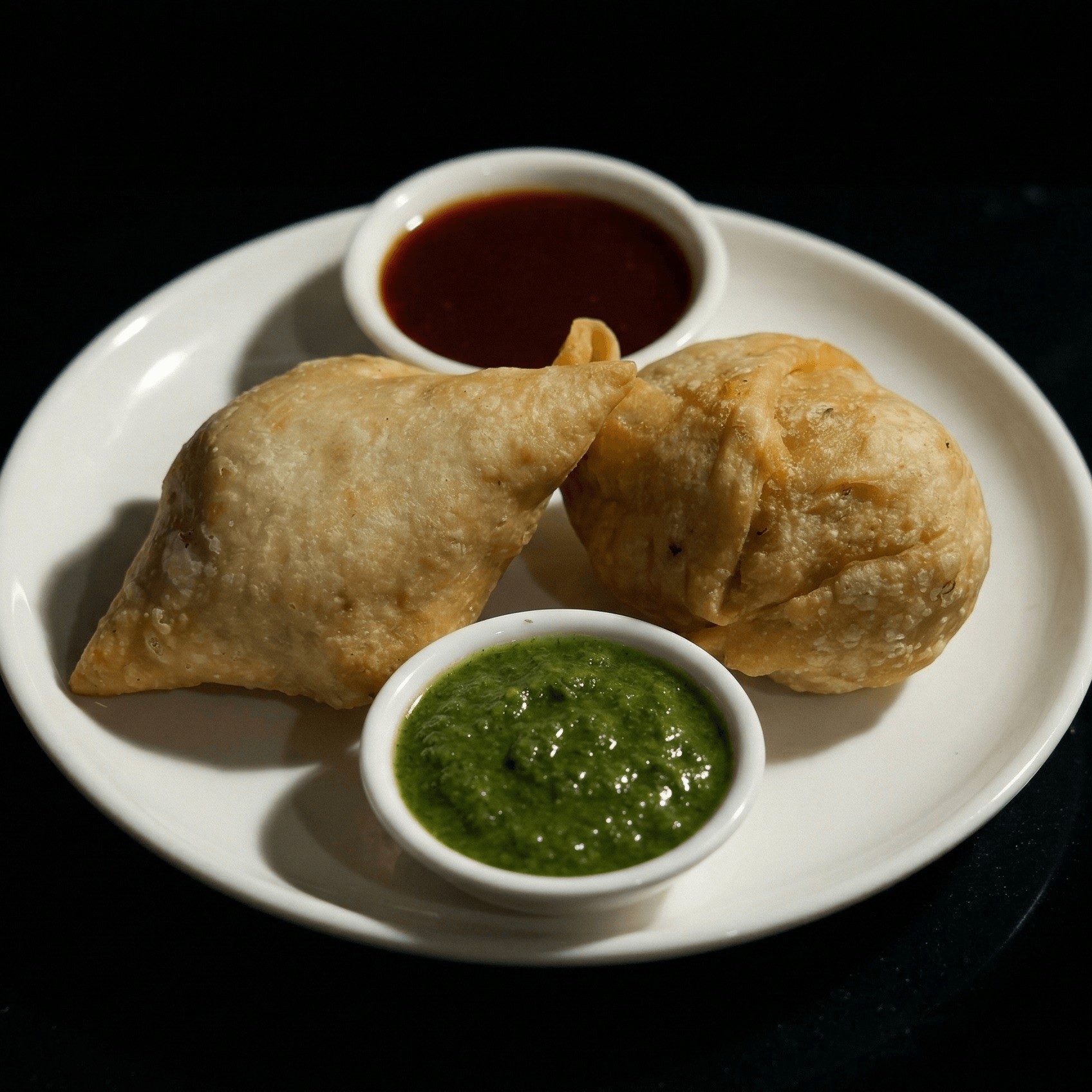 Meat Samosa.