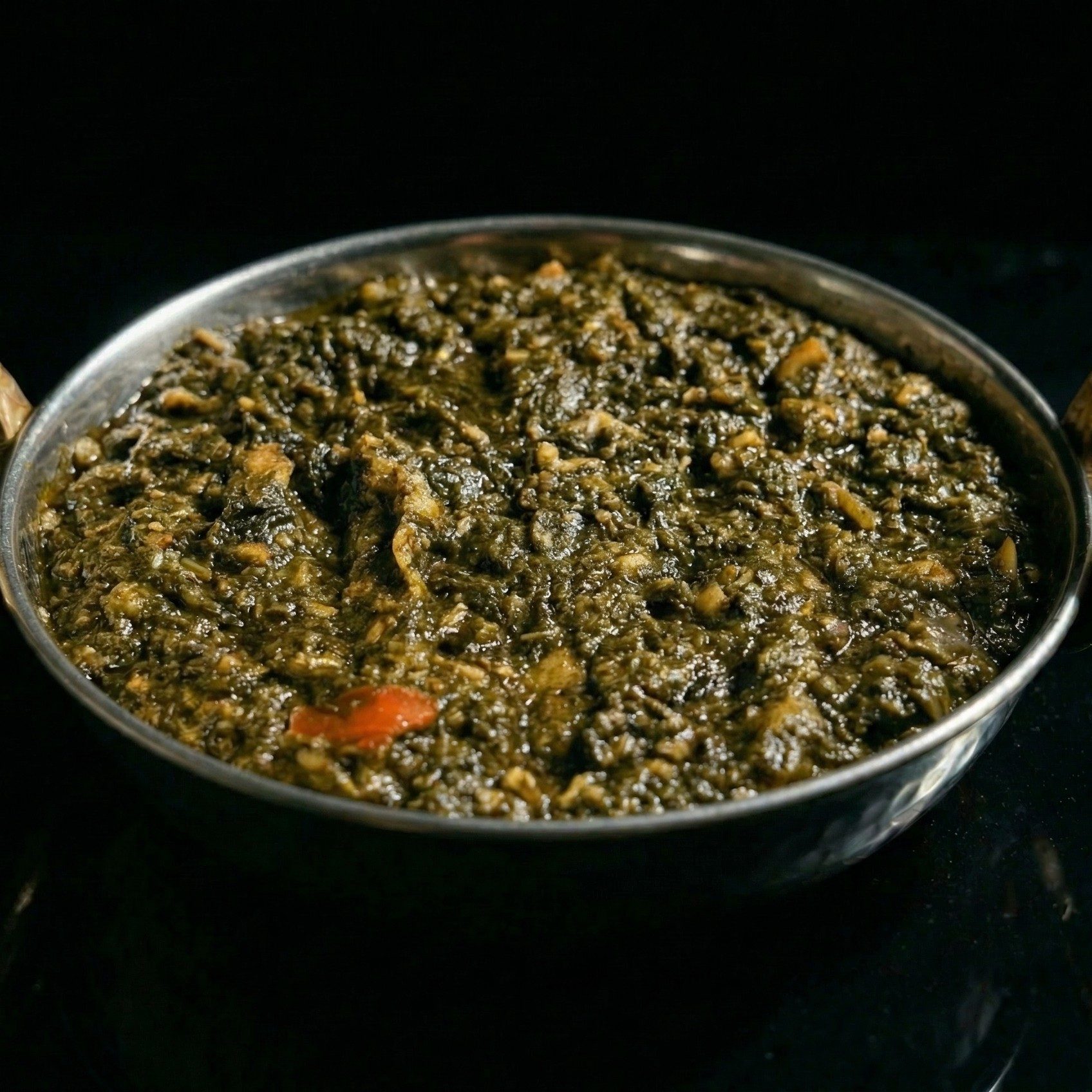 Potato Jeera Saag.