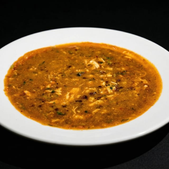 Chicken Daal Soup.