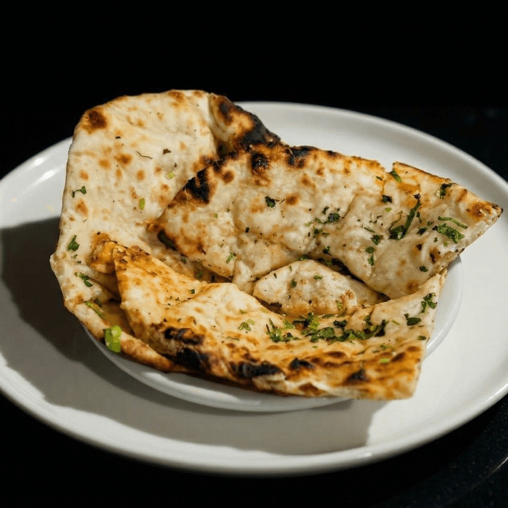 Three-Cheese Naan.