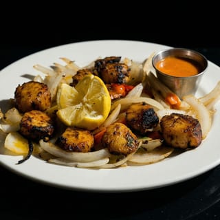 Tandoori Scallops