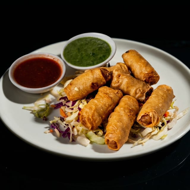 Vegetable Spring Roll.