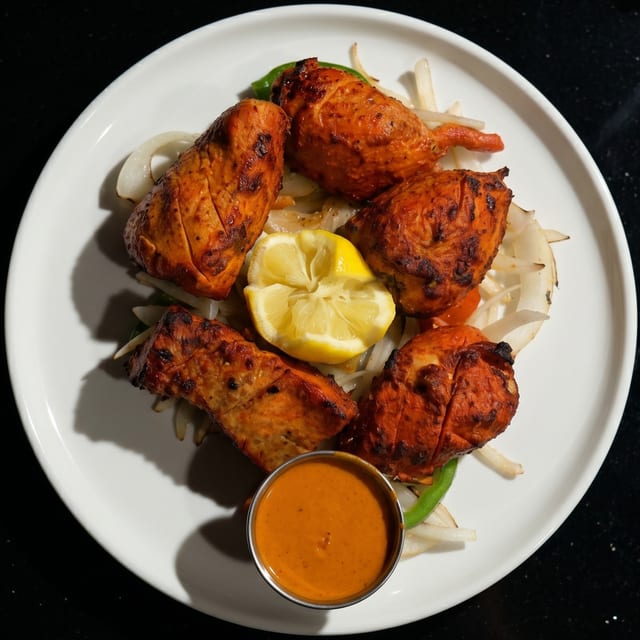 Tandoori Chicken Tikedar.