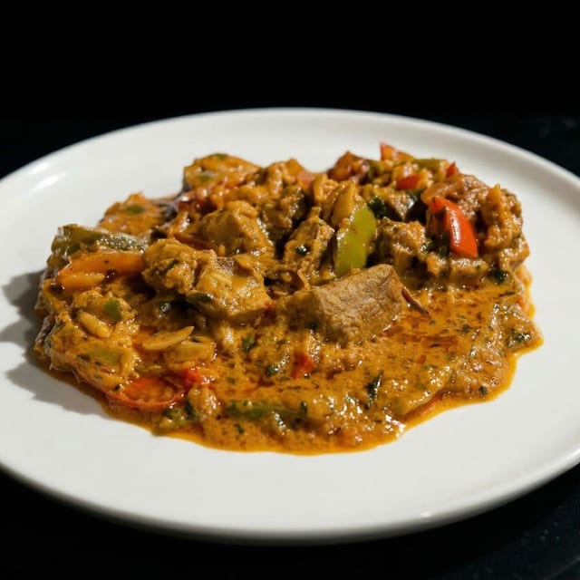 Lamb Methi Bhuna Gosht.