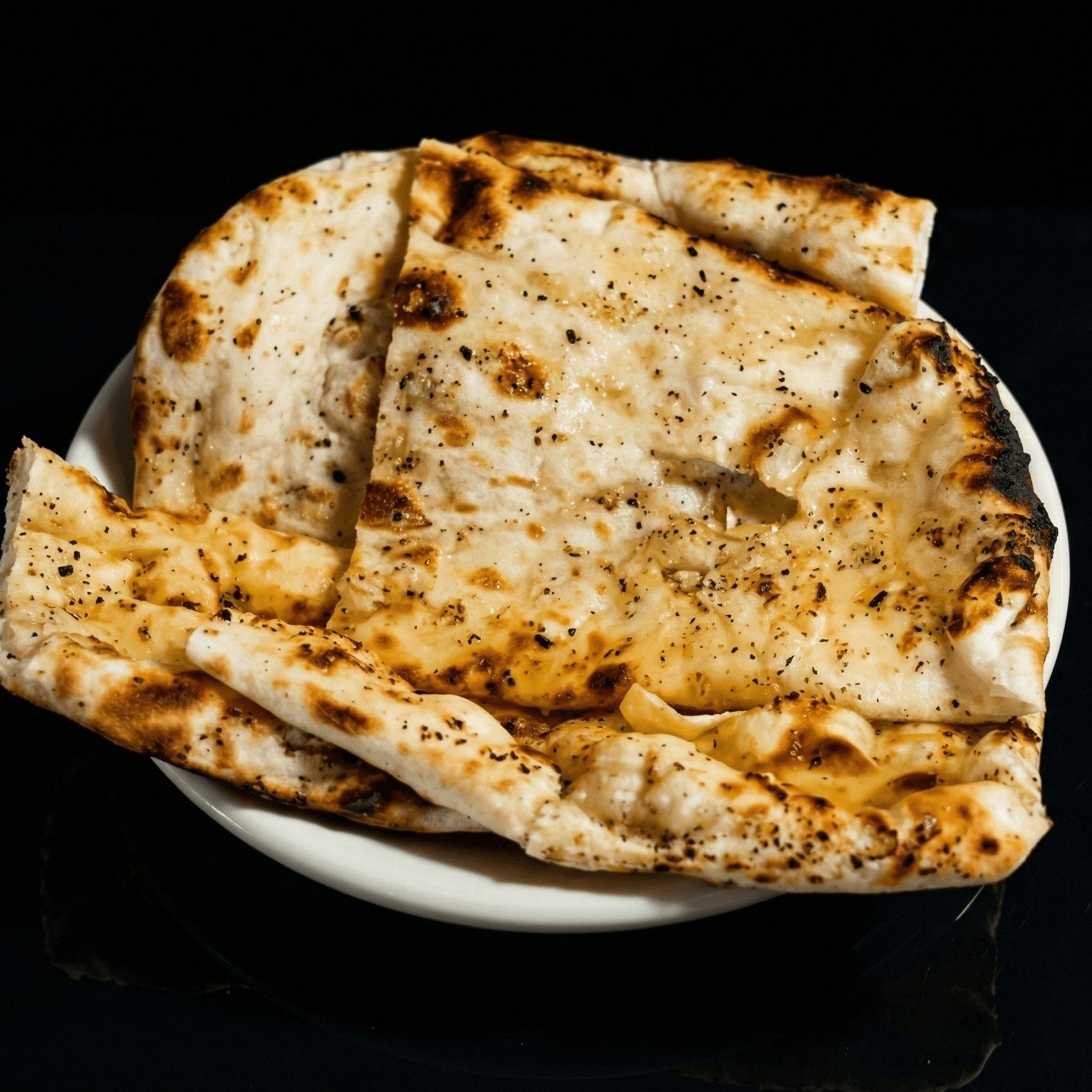 Garlic & Basil Naan.
