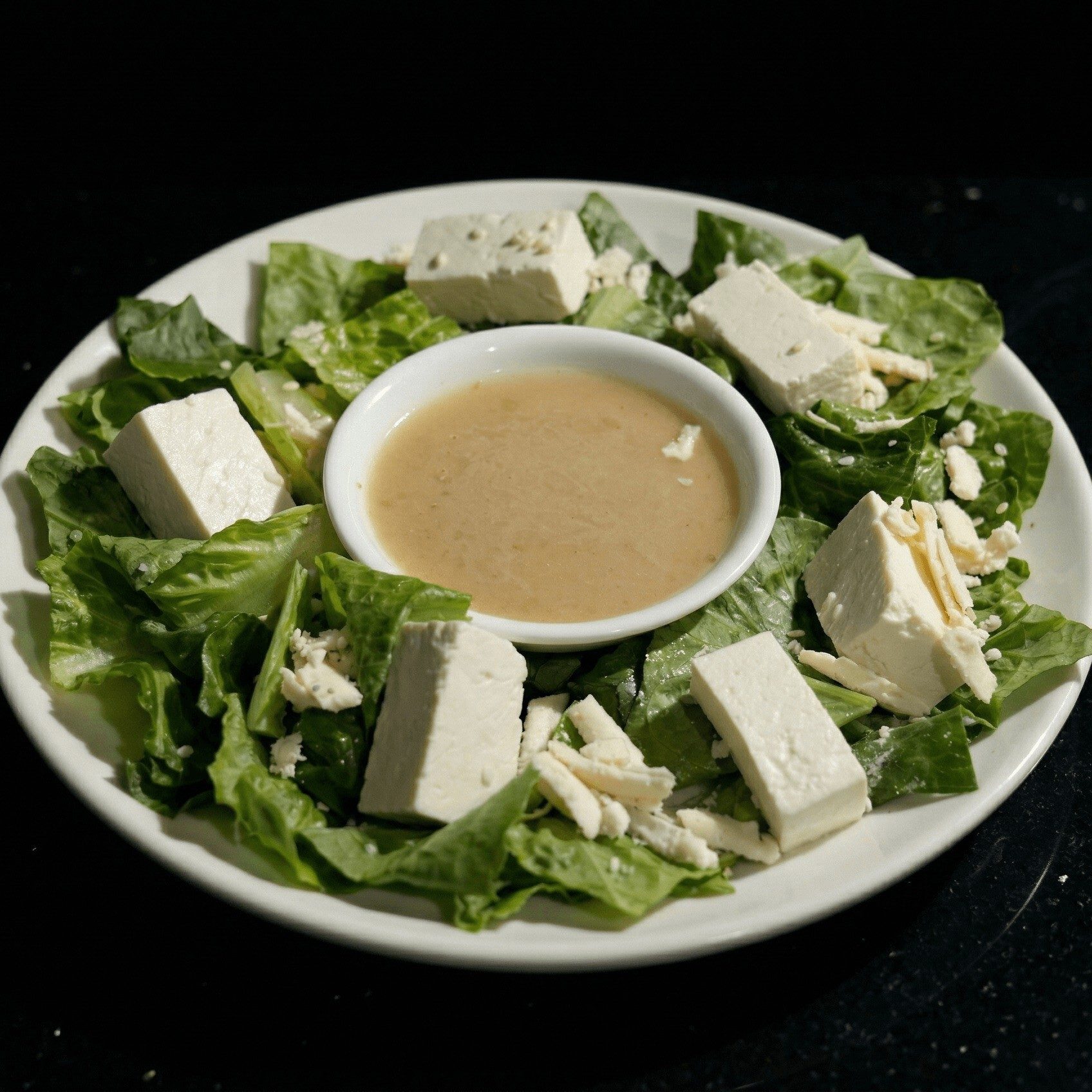 Paneer Cheese Salad.